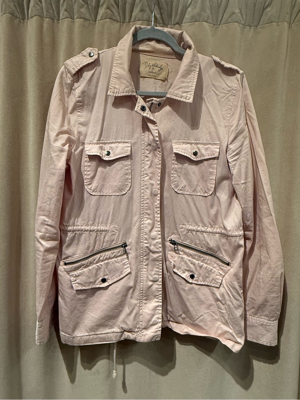Lily Aldridge for Velvet Ruby Jacket in Blush